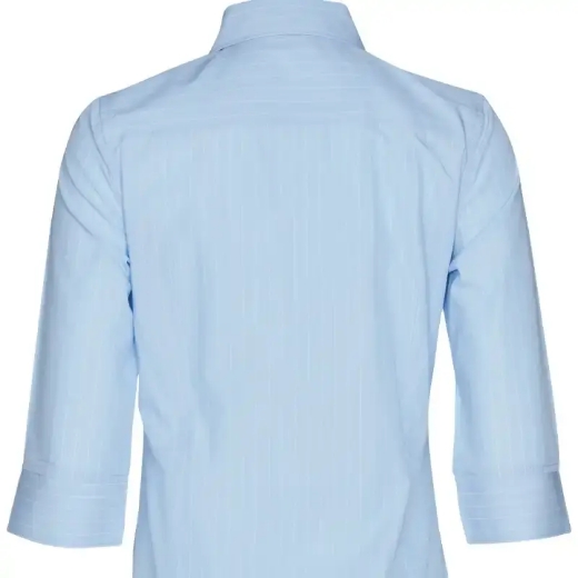 Picture of Winning Spirit, Ladies Pin Stripe 3/4 Sleeve Shirt